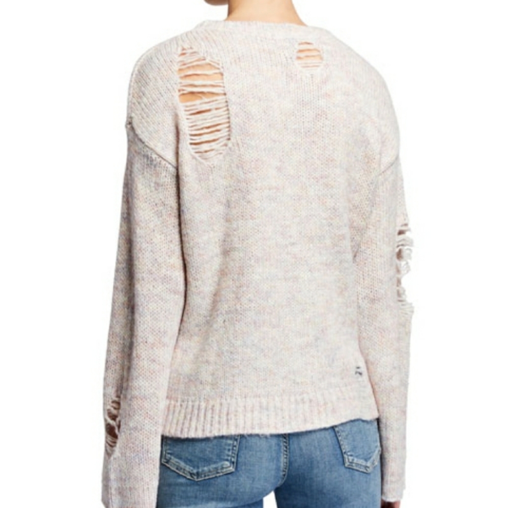WILDFOX Distressed Sweater - Picture 3 of 8